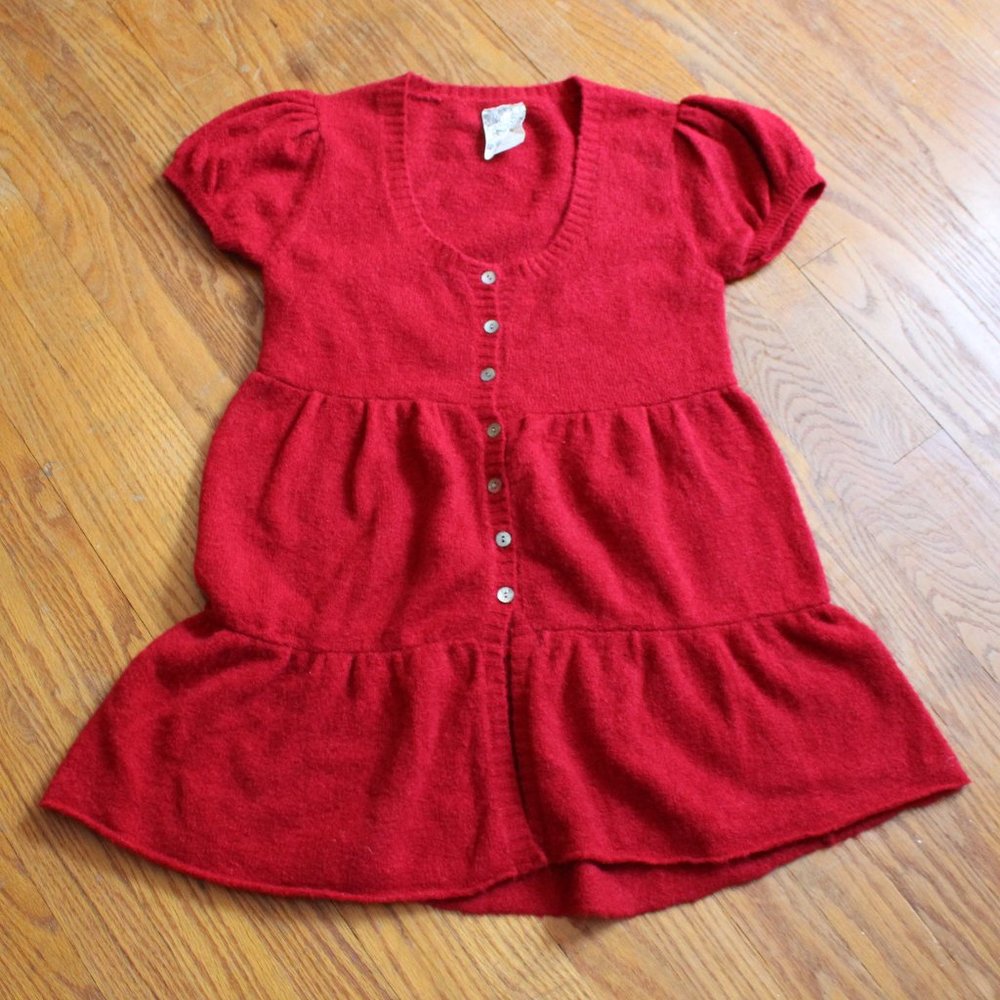 Love Rocks Button Down Cardigan Sweater